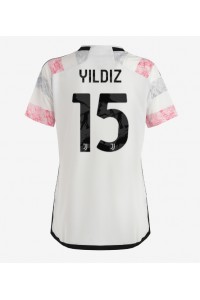 Fotbalové Dres Juventus Kenan Yildiz #15 Dámské Venkovní Oblečení 2023-24 Krátký Rukáv